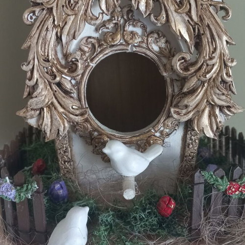 Decorative handmade decoration new, height 48cm, diameter 24cm
