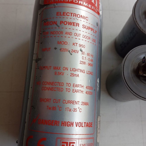 Electronic neon lighting transformer Atman KT950 used