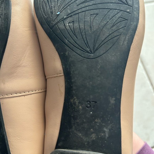 Lasocki ballerinas like new, black and beige, size 37