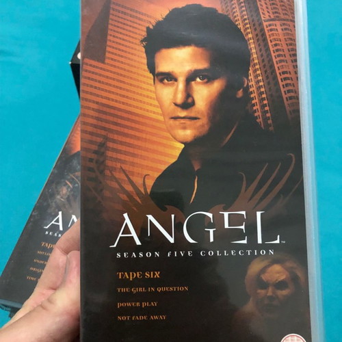 Angel Season 5 VHS tapes 4-6 used from Buffy the Vampire Slayer