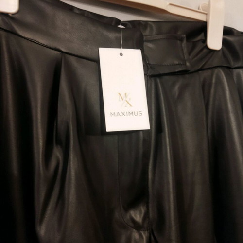 Leather pants new, black, size L/40/12