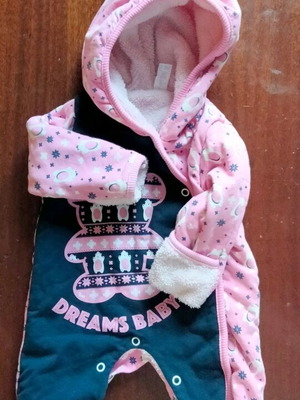 Dreams baby snowsuit 0-3 months like new