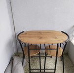 Small table used with 2 chairs gift