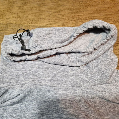 Nike Therma-FIT Run Division Sphere running shirt Large new, gray and blue