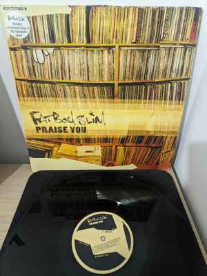 Fatboy Slim Praise You vinyl used, electronic music