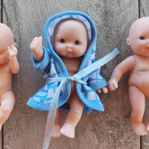 Small baby dolls set, 10-11.5 cm