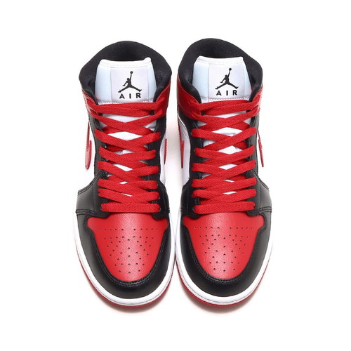 Air Jordan 1 Mid Alternate Bred Toe women's sneakers size 37.5