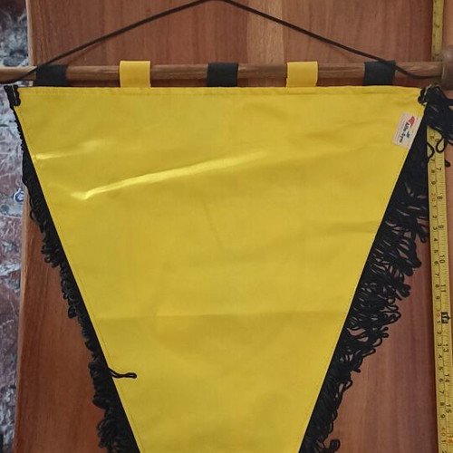 AEK Fabric Banner like new with wooden rod