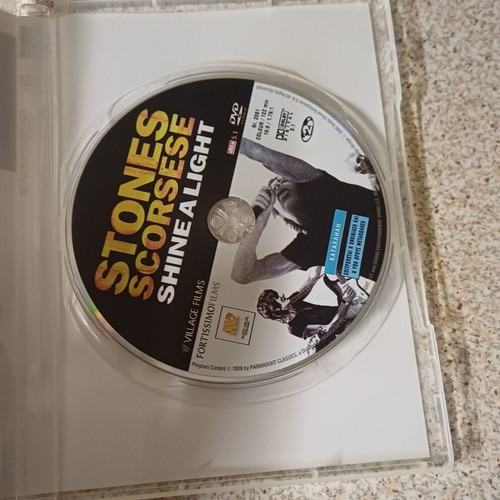 Rolling Stones Shine a Light DVD like new, rock