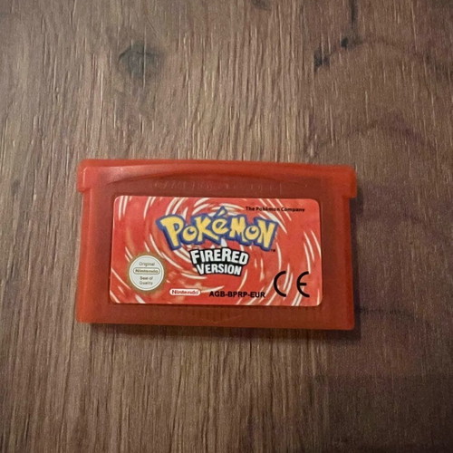Pokémon Fire Red Version cartridge like new for Gameboy Advance