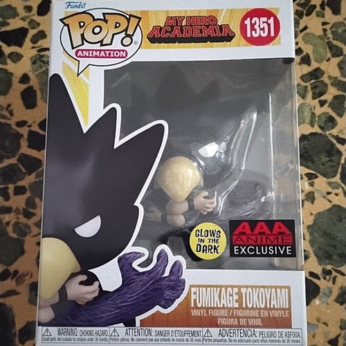 Funko Pop Animation Fumikage Yokoyami 1351 AAA Exclusive new