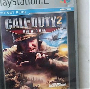 Call of duty 2 "big red one" ps2