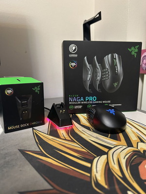 Razer Naga Pro με Dock σαν καινούργια