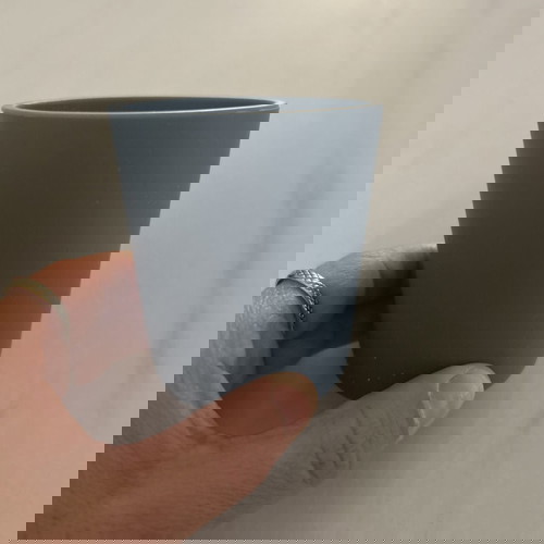 Ποτήρι σιλικόνης εκμάθησης σαν καινούργιο