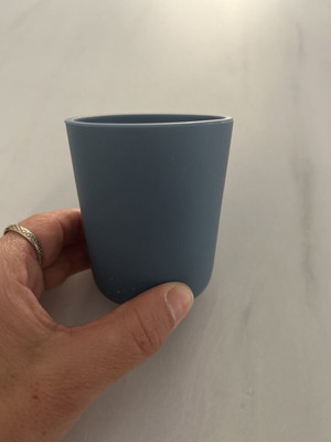 Ποτήρι σιλικόνης εκμάθησης σαν καινούργιο