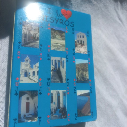 Nisyros Collectible Playing Cards vintage, sealed