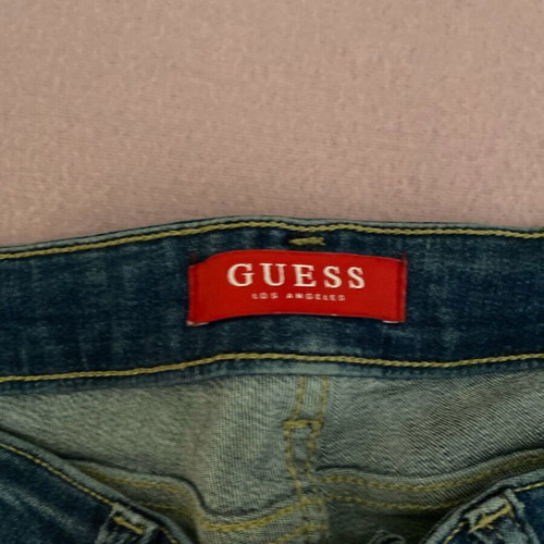 Guess denim jeans used, elastic, blue, size L