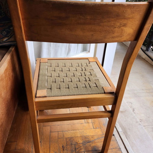 Vintage kitchen chairs used, set of 2