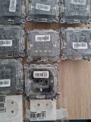 Legrand Valena Life switches, commutators and sockets new set of 8 pcs
