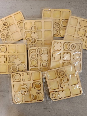 Τρίλιζα σετ 9 τεμαχίων καινούργια από ξύλο