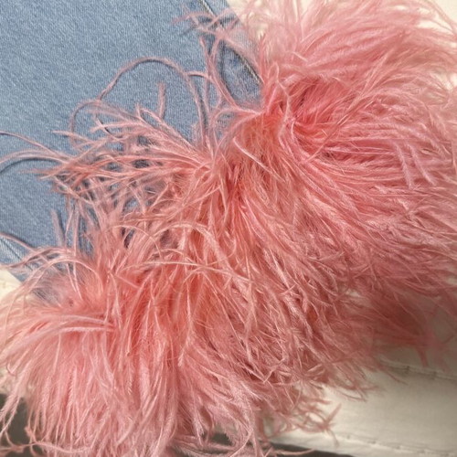 Feathers Jeans Studio 83 new, blue and pink, XL baggy fit