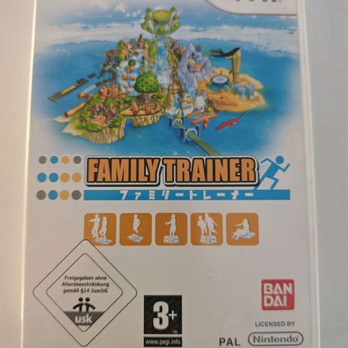Wii Family Trainer used, complete