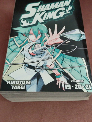 Shaman King omnibus volumes 19-21 new, English