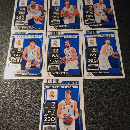 Panini Euroleague Contenders Real Madrid 2025-2026 lot like new