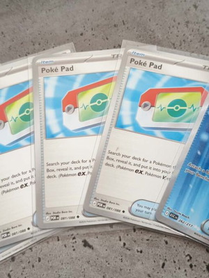 Pokémon Cards Play Set with 4x Poké Pad 081/088 and N's PP Up