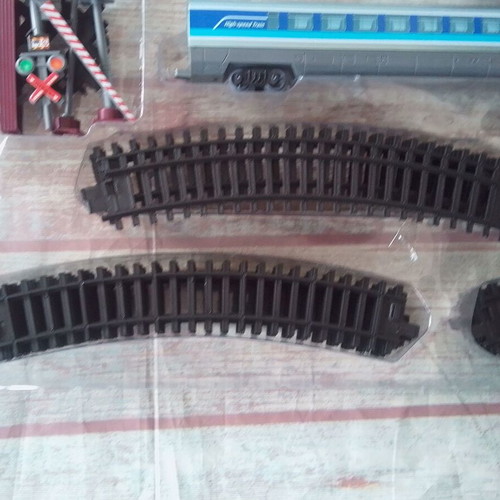 City Train High-Speed Toy like new with light sound and accessories
