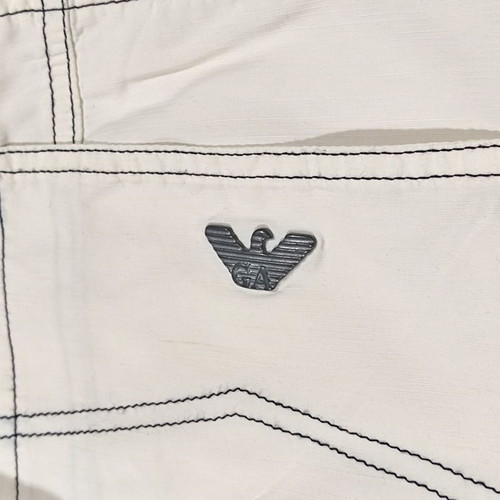 Original Armani Collezioni shirt XXL used, white with bonus shorts
