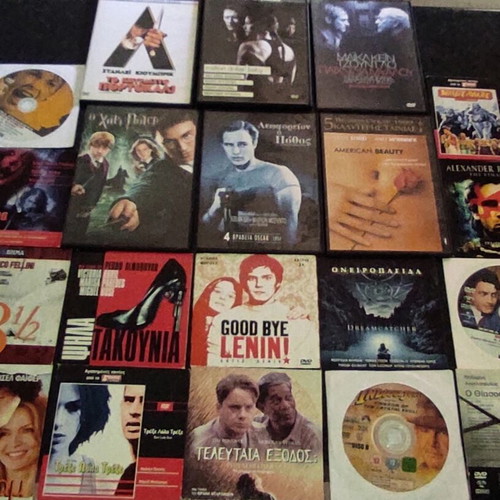 DVD collection like new, 34 authentic movies with subtitles