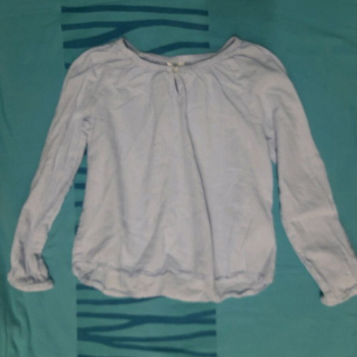 Pack of 8 used thin blouses and shirts for girls colorful
