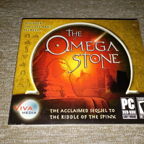 The Omega Stone PC Game like new, adventure