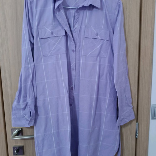 Celestino dress purple one size like new with belt