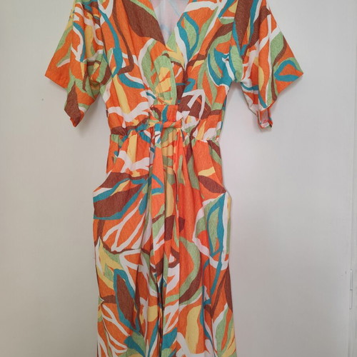 Colorful dress XXL used, excellent condition