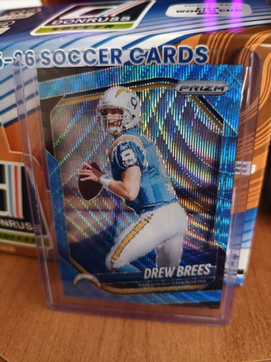 Drew Brees 2025 Panini Prizm Light Blue Wave Card #266 /230 New