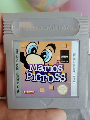 Mario Picross παιχνίδι Game Boy μεταχειρισμένο, αγγλικό μενού, λειτουργικό save
