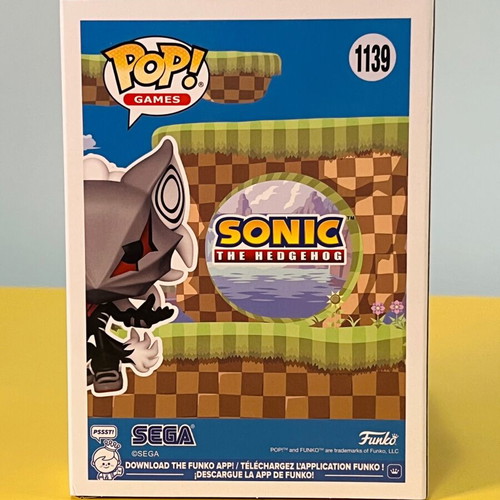 Funko Pop Sonic Hedgehog Infinite vinyl figure new, limited edition 9500 pcs
