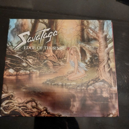 Savatage Edge of Thorns CD album reissue digipak like new, metal