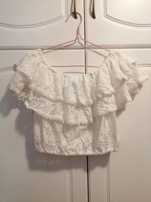 Lynne blouse new, white, size XL