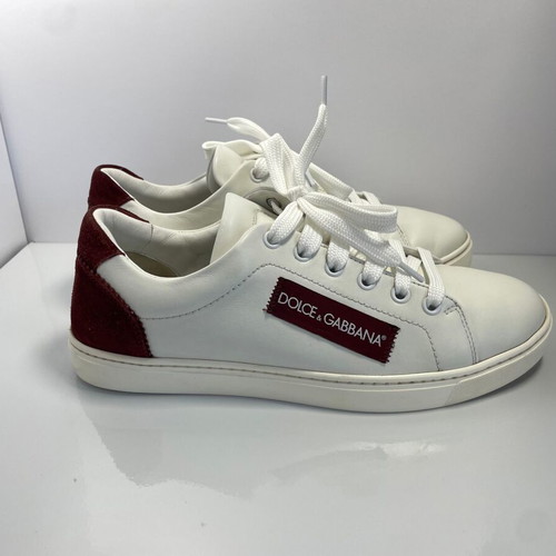 Dolce & Gabbana leather sneakers like new, size EU 38 (real 37)