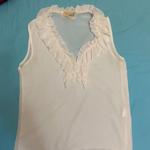 Lynne top medium used, white