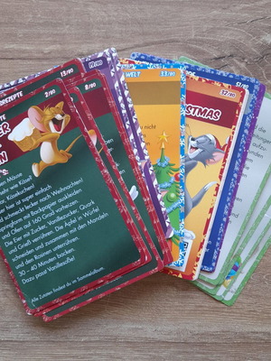 German language cards used, 33 of 80 included