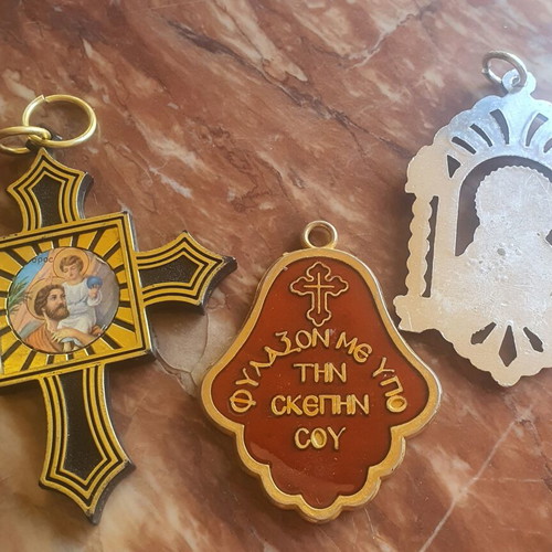 Religious icons set, 3 pieces