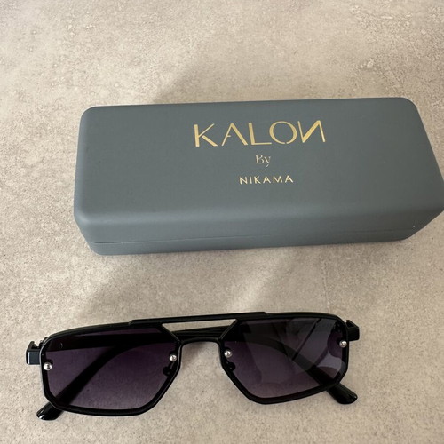 Sunglasses new with case and purple gradient lenses