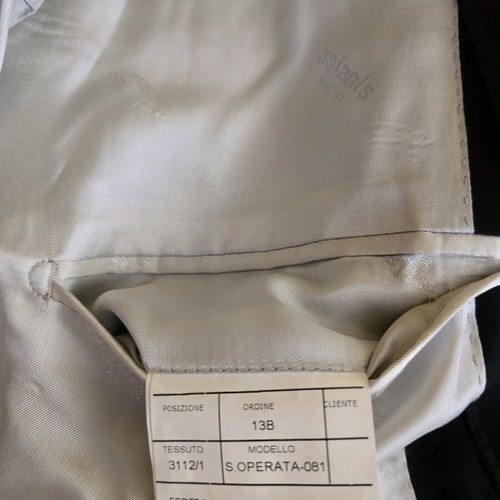 Aslanis suits like new, black