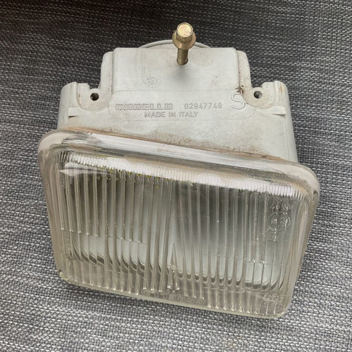 Carello 02847748 headlight used for Italian retro cars