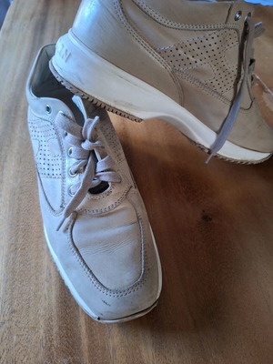 Hogan Interactive sneakers women's size 38.5 used, nude leather