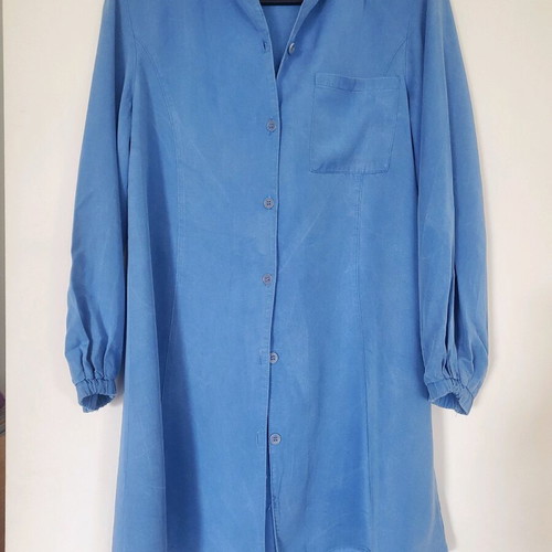Zara dress shirt with hood 13-14 years like new, blue